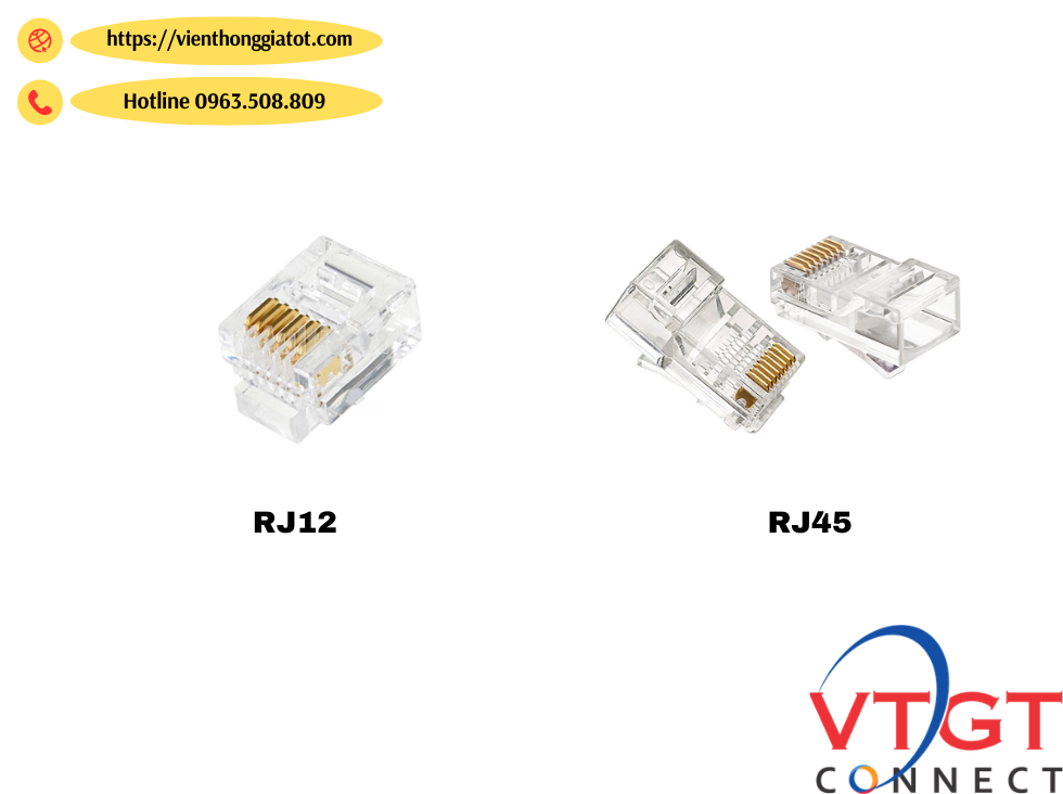 đầu bấm dây mạng RJ12