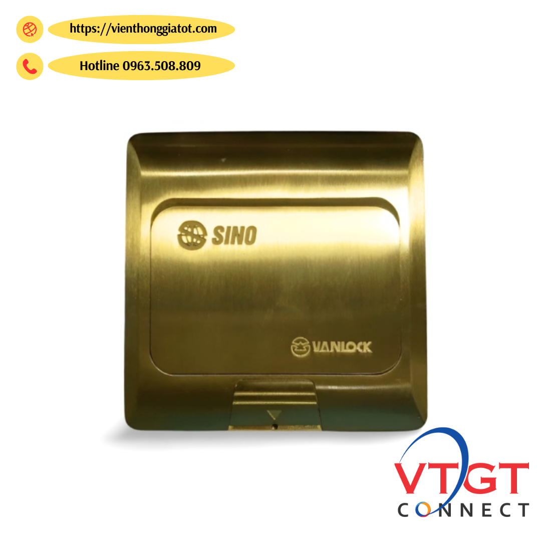 Bộ ổ cắm âm sàn SINO model P001