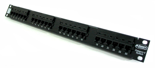 patch panel cat6 commscope/amp