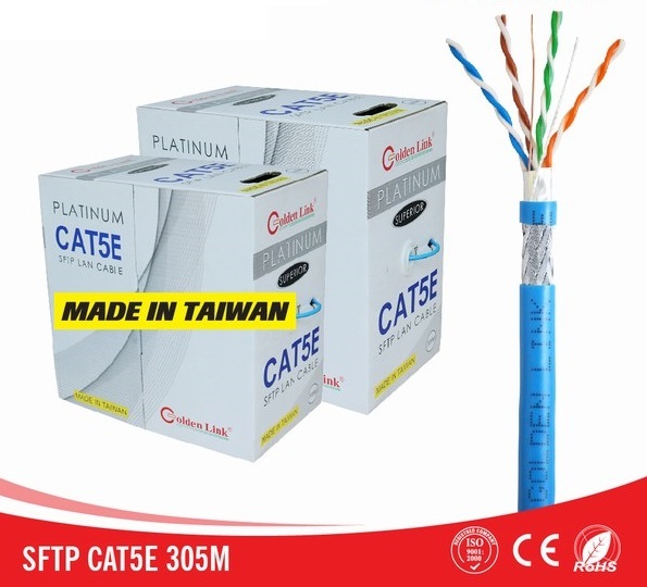 cáp mạng cat5e SFTP chống nhiễu