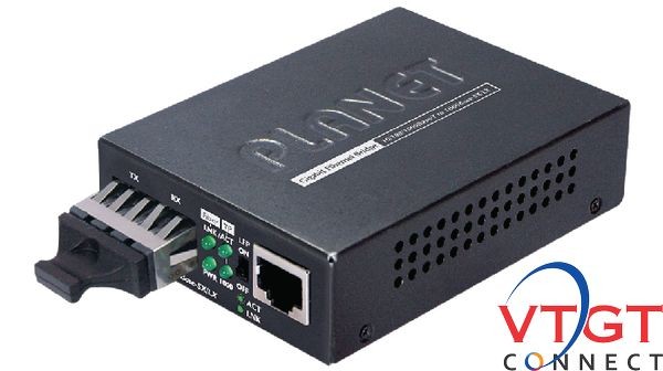 Bộ chuyển đổi quang điện planet 1G GT-802 singlemode