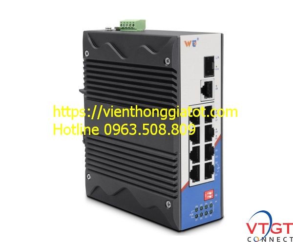 Switch công nghiệp 8 cổng POE Wintop RS2310-1GF9GT-8POE