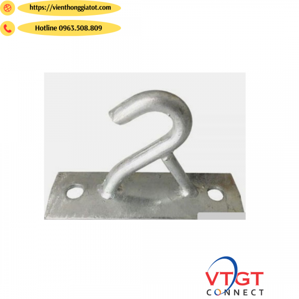 Đế ốp móc chữ J trên cột BTLT