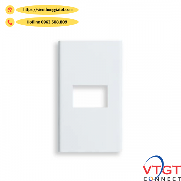 Mặt nạ 1 thiết bị panasonic WEV68010SW WIDE