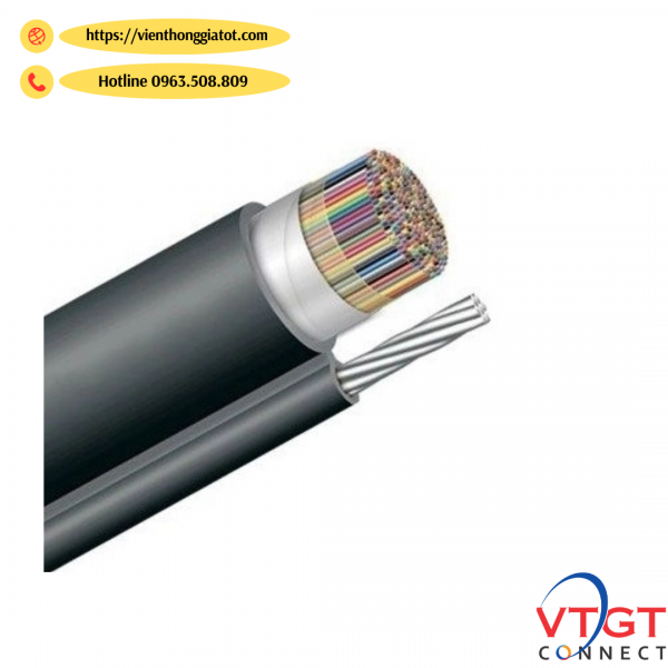 Cáp điện thoại treo gia cường 50 đôi Z43 (30x2x0.5)