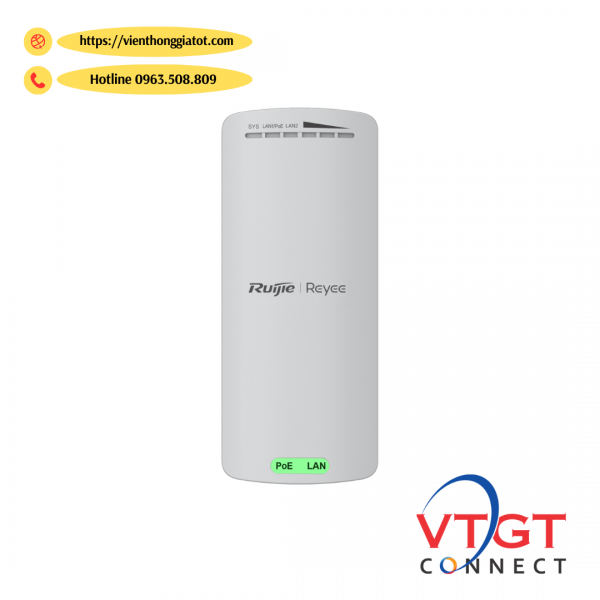 Bộ thu phát Wifi ngoài trời Ruijie Reyee model RG-EST100-E