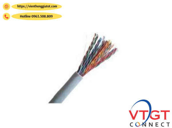 Cáp điện thoại 20 đôi trong nhà 20x2x0.5 saicom