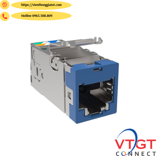 Nhân mạng ổ cắm mạng Cat6A chống nhiễu Commscope 2153449-6