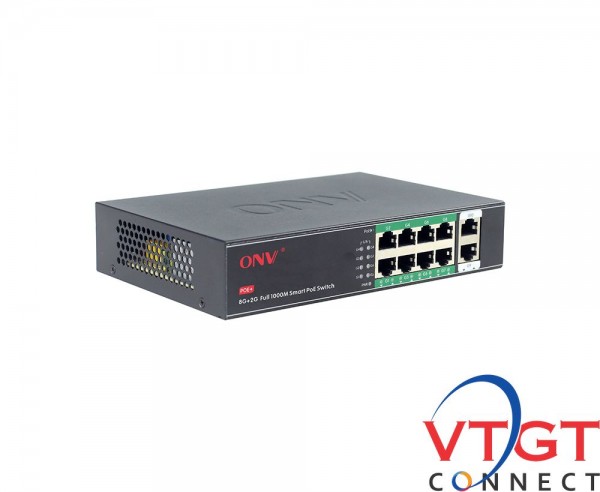 SWITCH POE 8 cổng 1G ONV model H3108PS