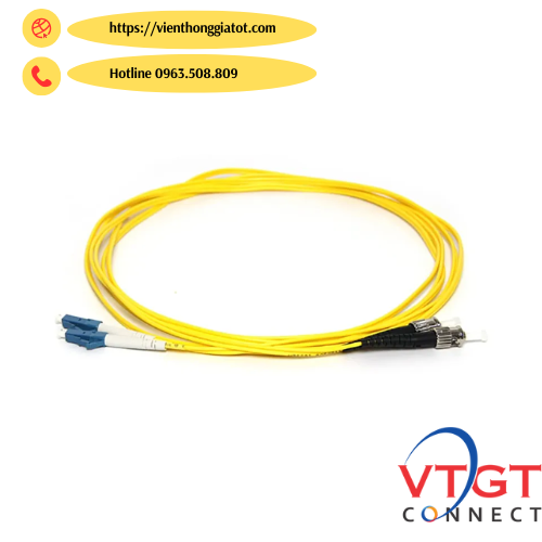 Dây nhảy quang Single mode ST-LC dài 3m, 5m, 10M, 20m