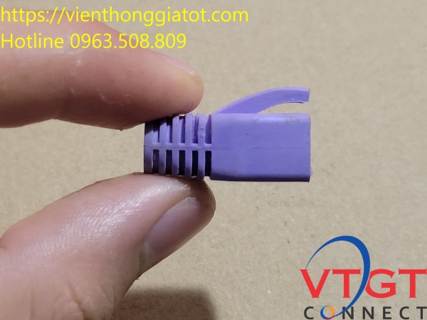 ĐẦU CHỤP HẠT MẠNG CAT6A MÀU XANH DƯƠNG