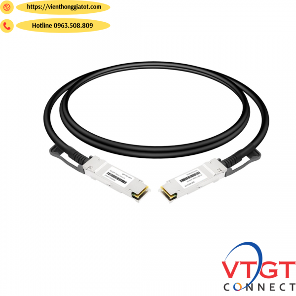 bDây cáp DAC QSFP+ to QSFP+ 40G dài 1M